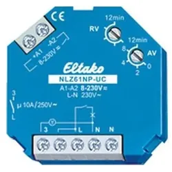 Eltako Nachlaufschalter NLZ61NP-UC für Einbaumontage