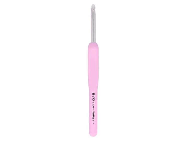 Tulip Etimo Rose crochet hook with soft grip 5.5 mm, 1 hook