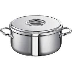 Schulte-Ufer Bratentopf, Pfanne + Kochtopf, Silber