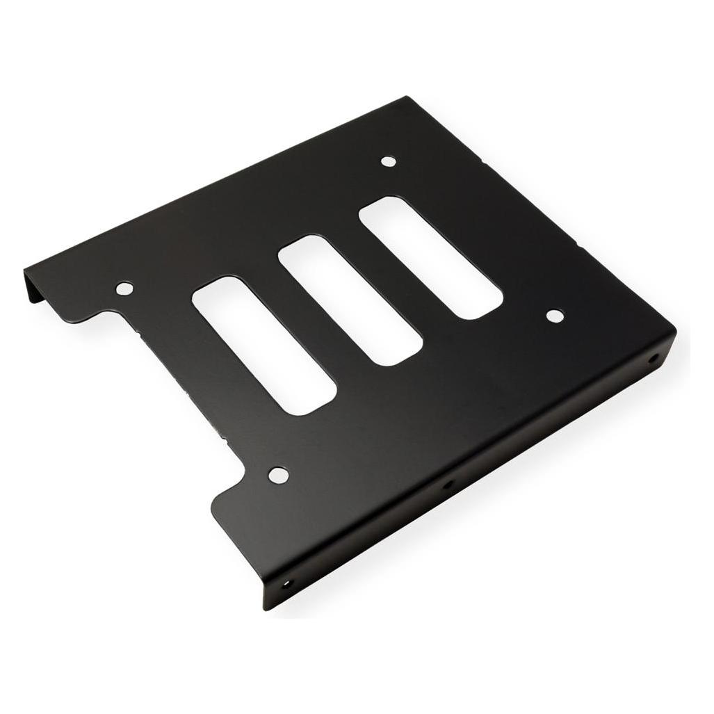 Roline HDD/SSD Montageadapter, 3.5" Rahmen für 1x 2.5" HDD/SSD, Metall, schwarz (16.01.3009)