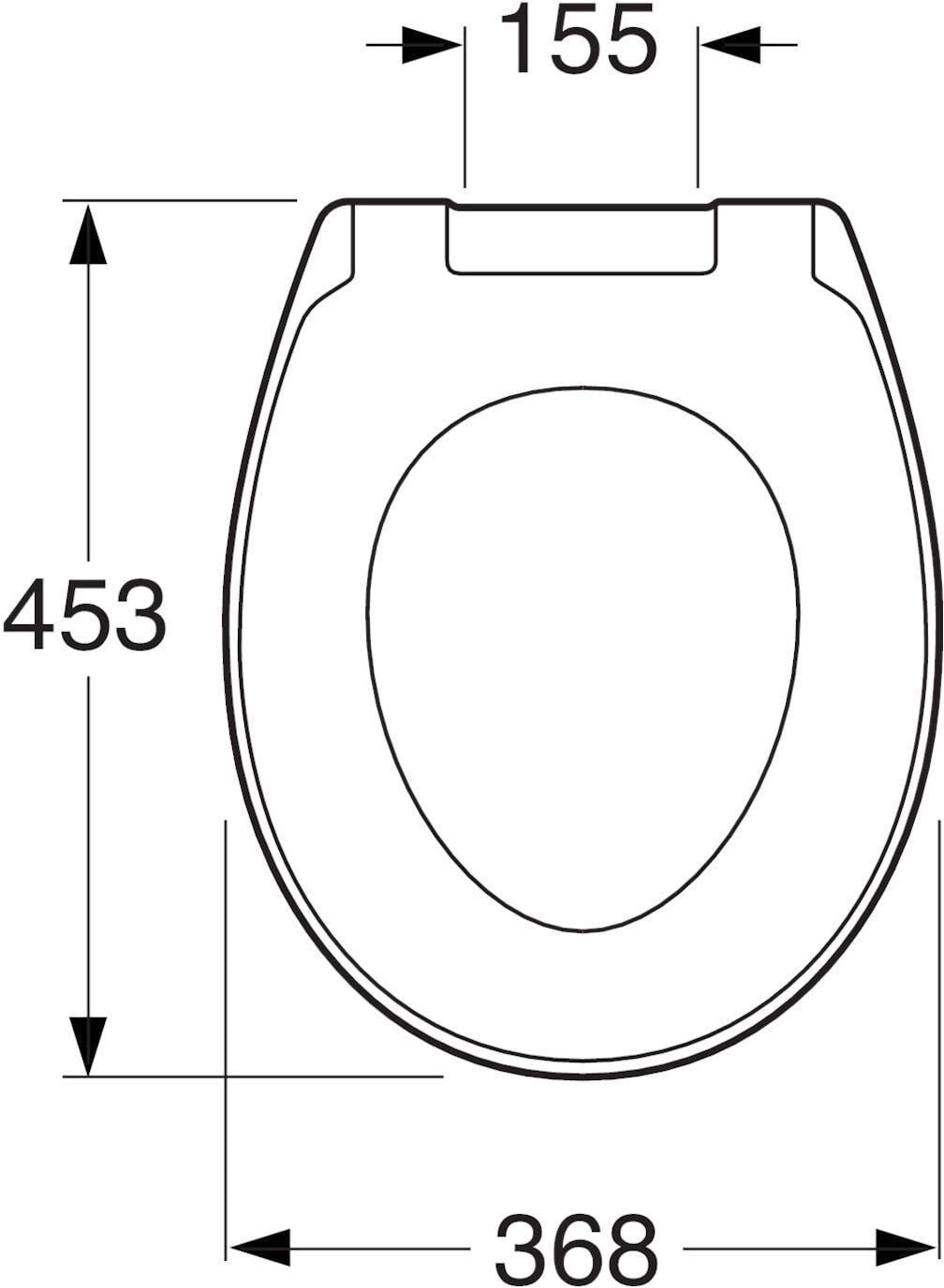 Gustavsberg Toalettsits Nordic3, hårdsits med soft close &amp; quick release, vit