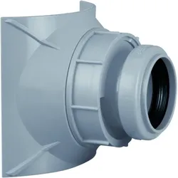 Airfit Schraubabzweig 29040AZ DN 90 x 40, grau, aus Polypropylen