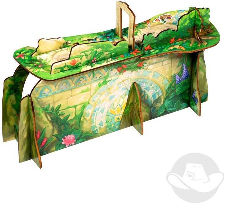Starling Games Everdell: Emerland Wooden Ruins for Board Game, Compatible with Everdell, Layered Wood Construction, Accessory Component