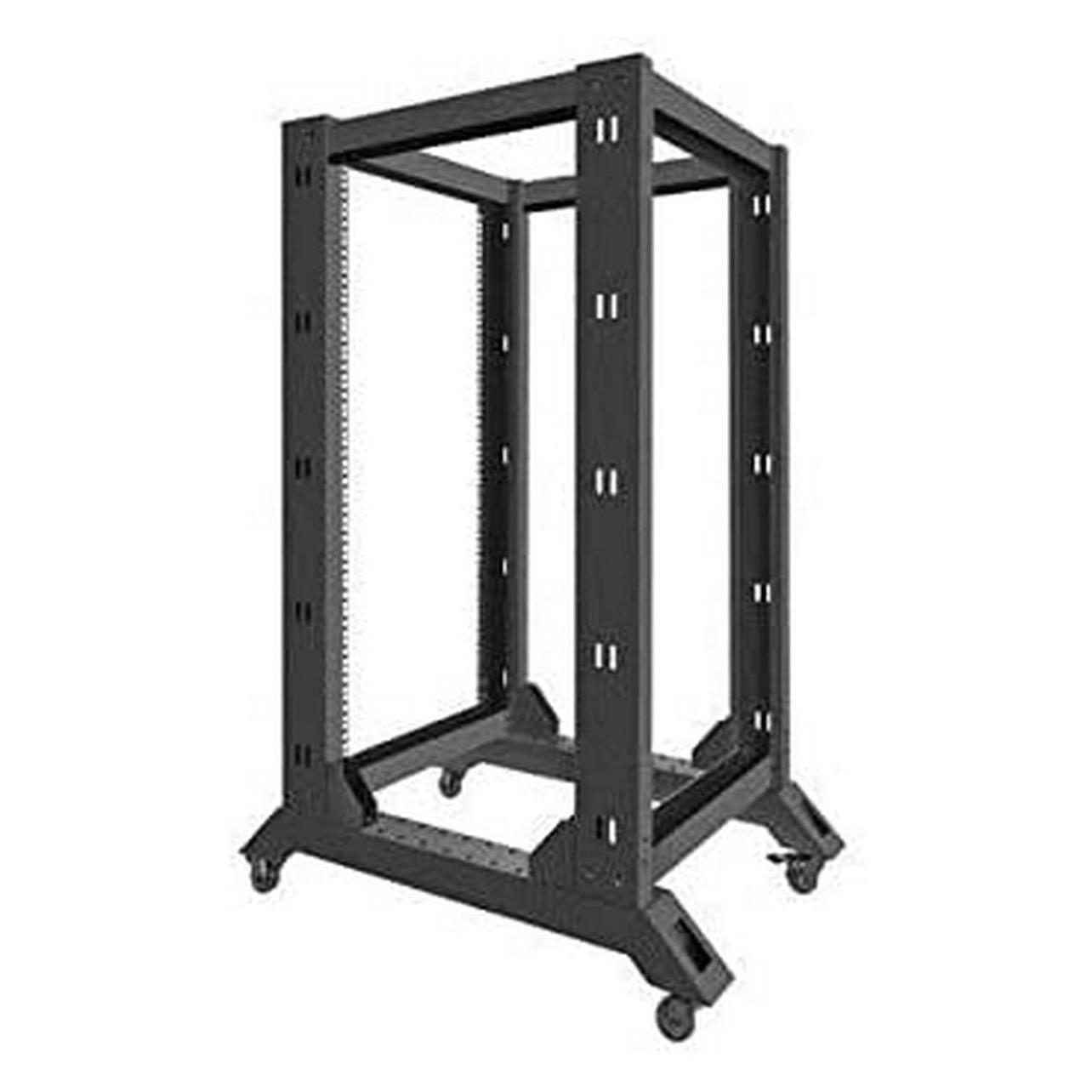 Lanberg Freistehendes Gestell 22U (22 HE, 19 Zoll Rack) (OR01-6822-B)