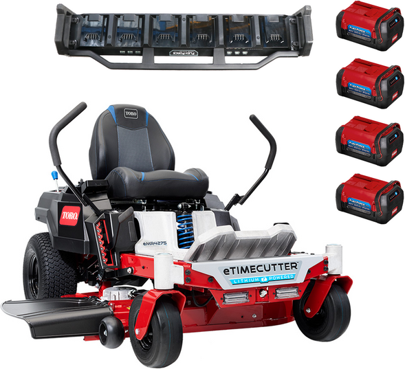 Toro eTimeCutter eMR4275 - Trattorino tagliaerba a raggio zero - 60V - 60Ah