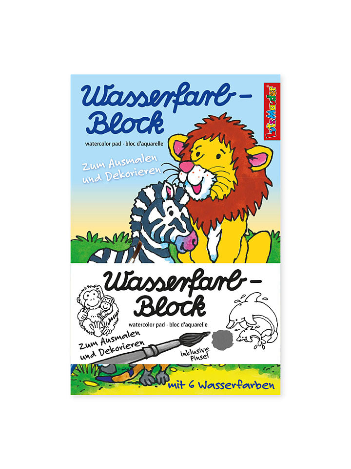 Lutz Mauder Magischer Malblock "Wildtiere" - ab 3 Jahren - onesize