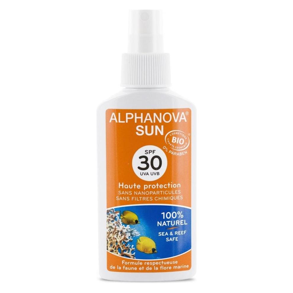Alphanova SUN Spray Bio SPF30 ohne Nanopartikel liq (SPF 30, 125 ml) (ASUN30B)