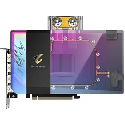 Gigabyte AORUS GeForce RTX 5090 XTREME WATERFORCE WB (32 GB, GDDR7), Grafikkarte, Schwarz, Transparent