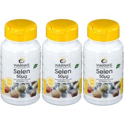 Selen 50 µg Tabletten x3 3x250 St