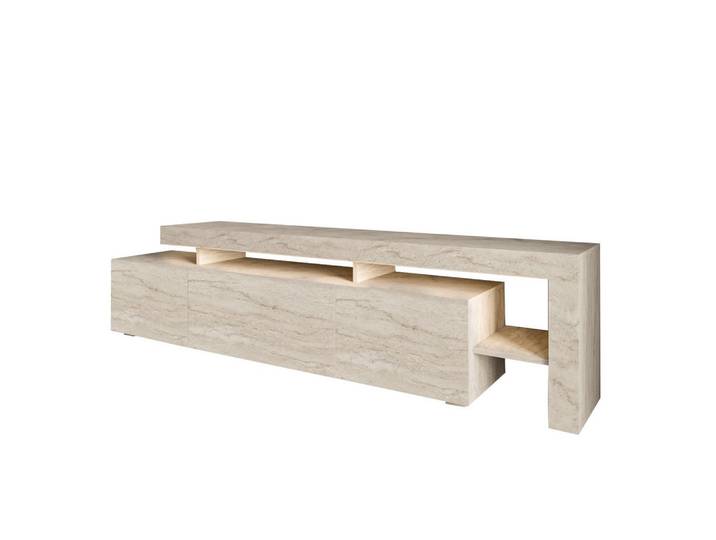 Habitat Garten Tv-Möbel beliz beige, Beige, Holz, 37x53x192 cm, Wohnzimmer, TV Möbel, Lowboards, Lowboards stehend