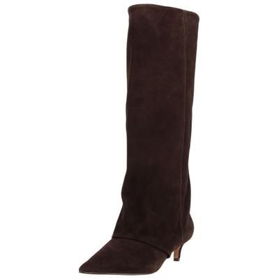 Stiefel STEVE MADDEN "STEVE MADDEN Stiefel Veloursleder", Damen, Gr. 37, braun (dunkelbraun), Veloursleder, Schuhe Stiefel