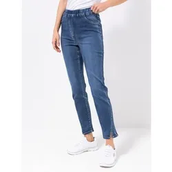 EVA LUTZ Jeggings, knöchellang angedeutete Taschen Rundumdehnbund schmales Bein