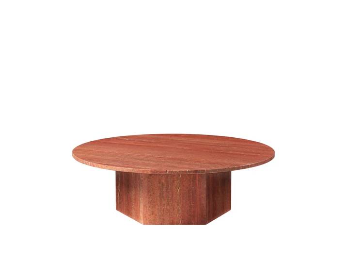 GUBI Table basse Epic Red, Ø110