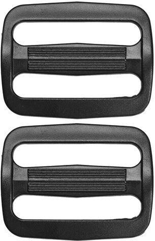 buttinette Leiterschnallen, für 40 mm breite Bänder, 4 Stück, Kunststoff