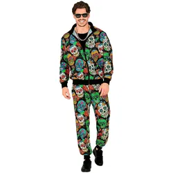 Widmann Trainingsanzug Dia De Los Muertos:oberteil, Hose (L)