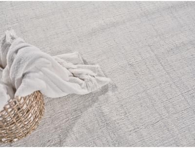Exquisite Rugs Alpine Handmade Handloomed New Zealand Wool Ivory/Ivory Area Rug