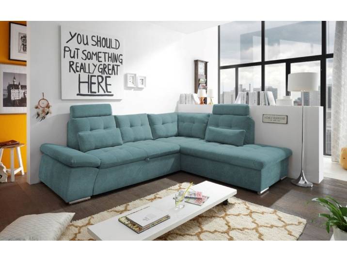 ED EXCITING DESIGN Ecksofa Nalo, mit Schlaffunktion