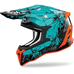 Airoh Strycker Crack Carbon Motocross Helm XS (53/54)