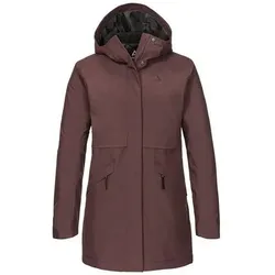SCHÖFFEL Damen Mäntel halblg. Da Ins Parka Style Malkay WMS, Größe 48 in Lila Lila