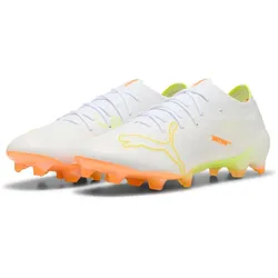 PUMA Ultra Nitro 7 Ultimate White FG Fußballschuhe 01 - PUMA white/yellow alert/heat fire 44