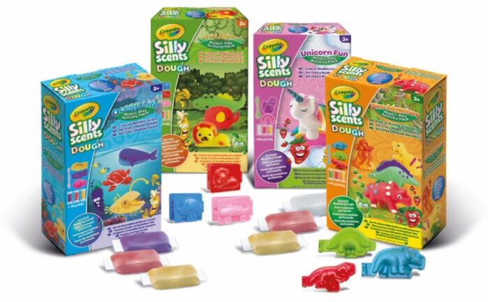 BRINQUEDO CRAYOLA SILLYSCENTS 4 PASTA