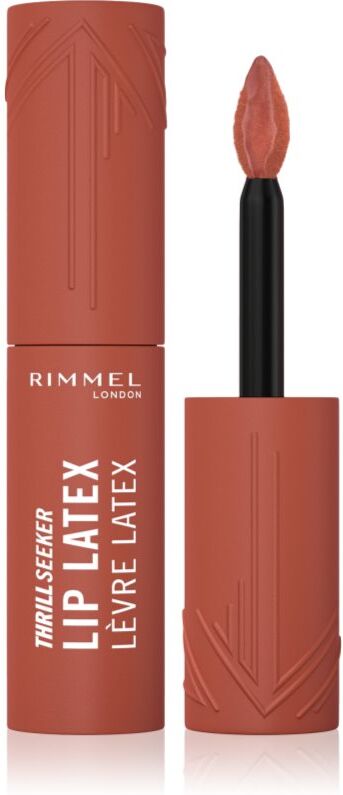 Rimmel Thrill Seeker Lip Latex liquid lipstick shade 250 Honey Bun 6 ml