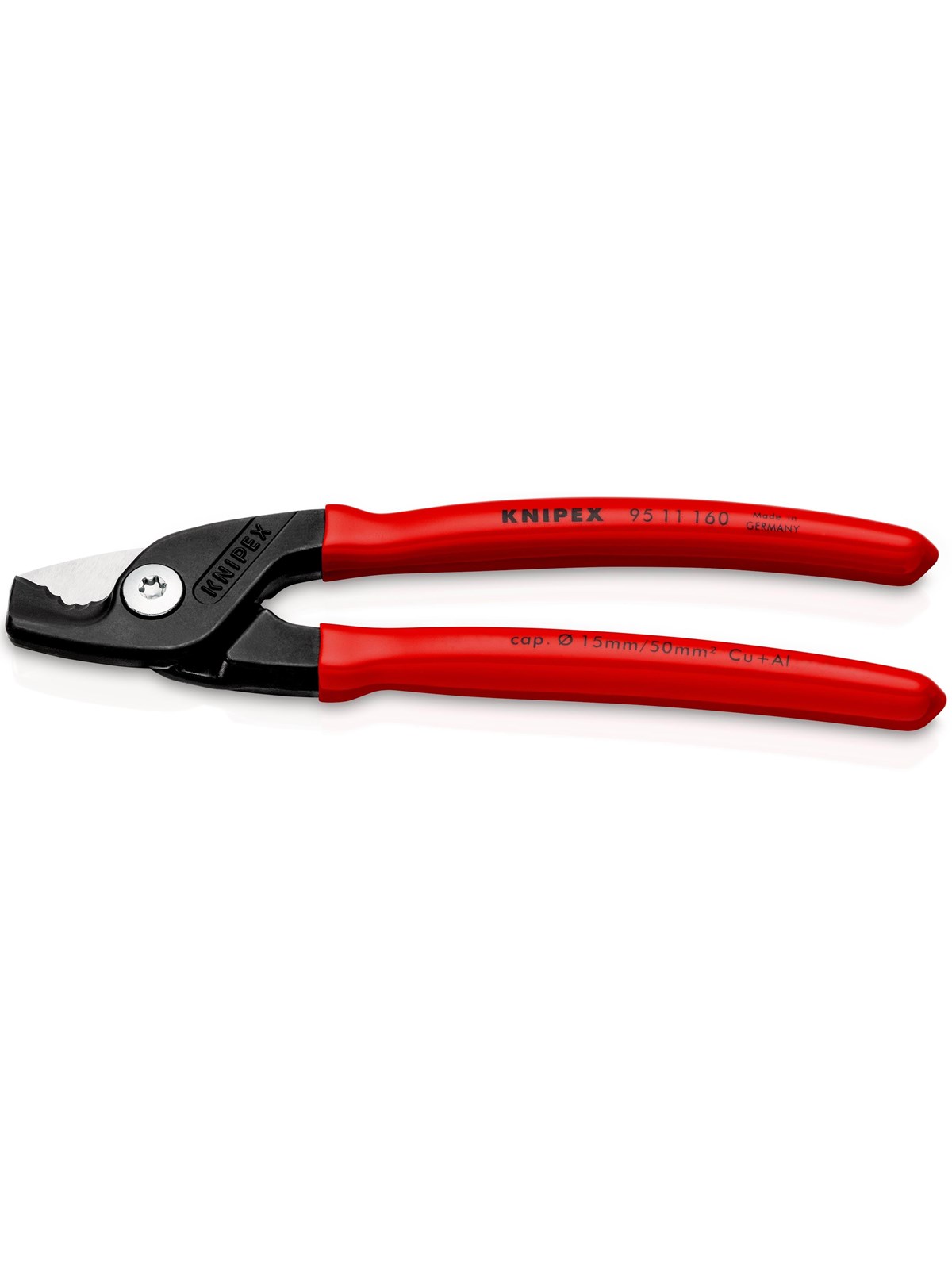 KNIPEX StepCut, Kabelscheren mit Stufenschnitt