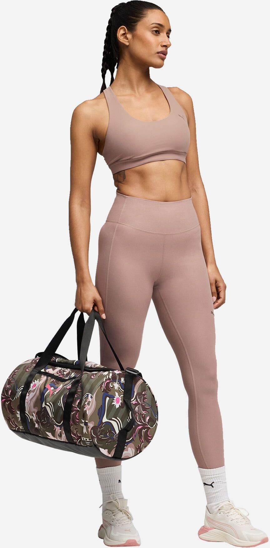 Puma Cloudspun W - Bra Training - Donna - Beige S