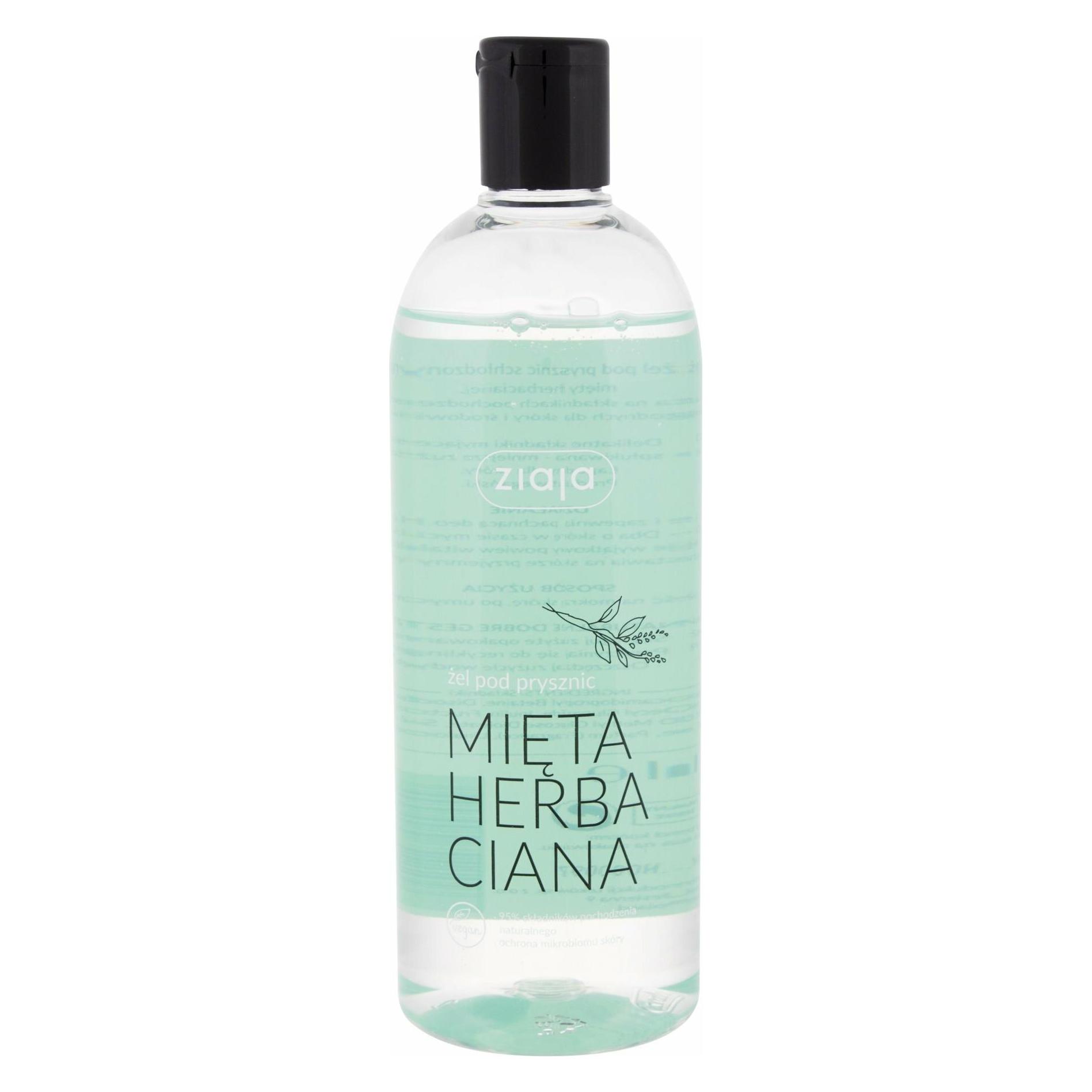 Ziaja Vegan żel pod prysznic Mięta Herbaciana 500ml (500 ml) (5901887049449)