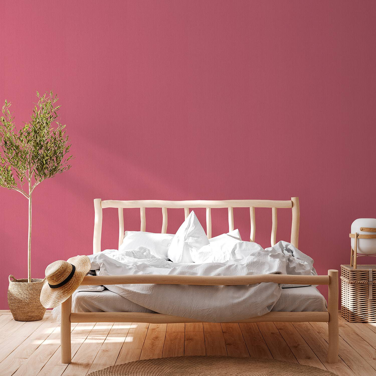 Michalsky Living Vliesbehang Change is good Rood Mat Breedte: 53 cm, Lengte: 1005 cm