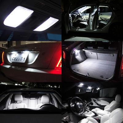 Modern Mode Marketplace Suzuki Vitara Grand Vitara LED Interior Light Kit Canbus Error Free Dome Map Trunk Bulbs white 9pcs