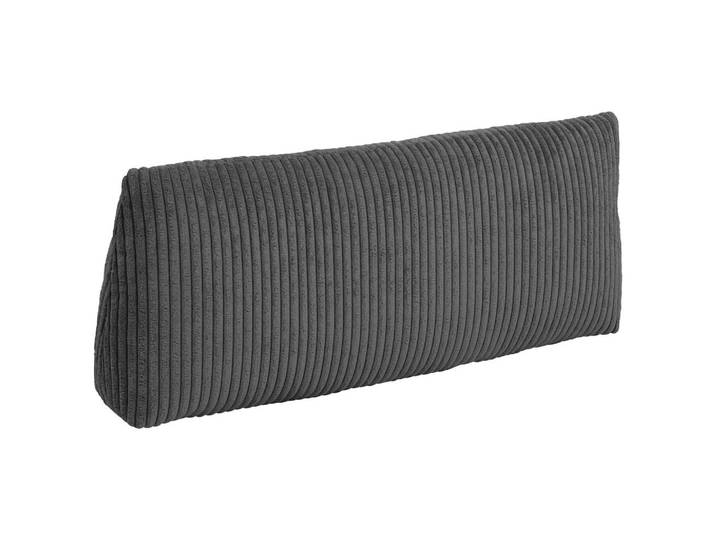 Max Winzer Rückenkissen, Grau, Füllung: Schaumstoffflocken, 60x25x12 cm, Goldenes M, Made in Germany, Heimtextilien, Wohntextilien, Kissen, Zierkissen
