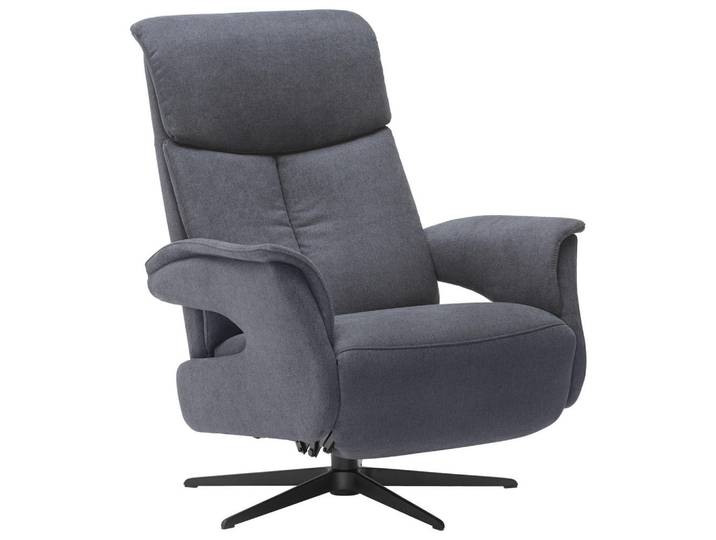 Welnova Relaxsessel, Anthrazit, Metall, 78x101x88 cm, Fussart wählbar, Lederauswahl, Stoffauswahl, Wohnzimmer, Sessel, Relaxsessel