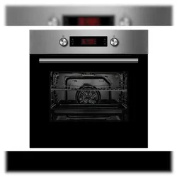 Midea Einbau-Backofen 65M90E3IX, 9 Funktionen, Edelstahl 70 Liter, mit Easy-clean-Innenraum und schnelles Vorheizen