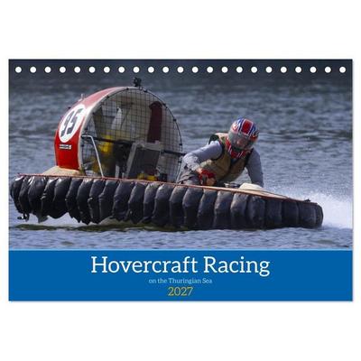 Hovercraft Racing on the Thuringian Sea (Desk Calendar 2027 DIN A5 landscape), CALVENDO 12 Month DeskCalendar