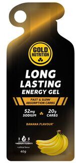 GOLDNUTRITION Long Lasting Energy Gel Banana 40 gr