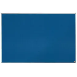 Nobo Filz-Notiztafel Essence Aluminiumrahmen 1500x1000mm blau.