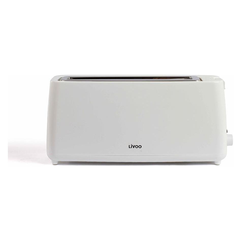 Livoo Toaster mit breitem Brotschlitz (DOD168W)