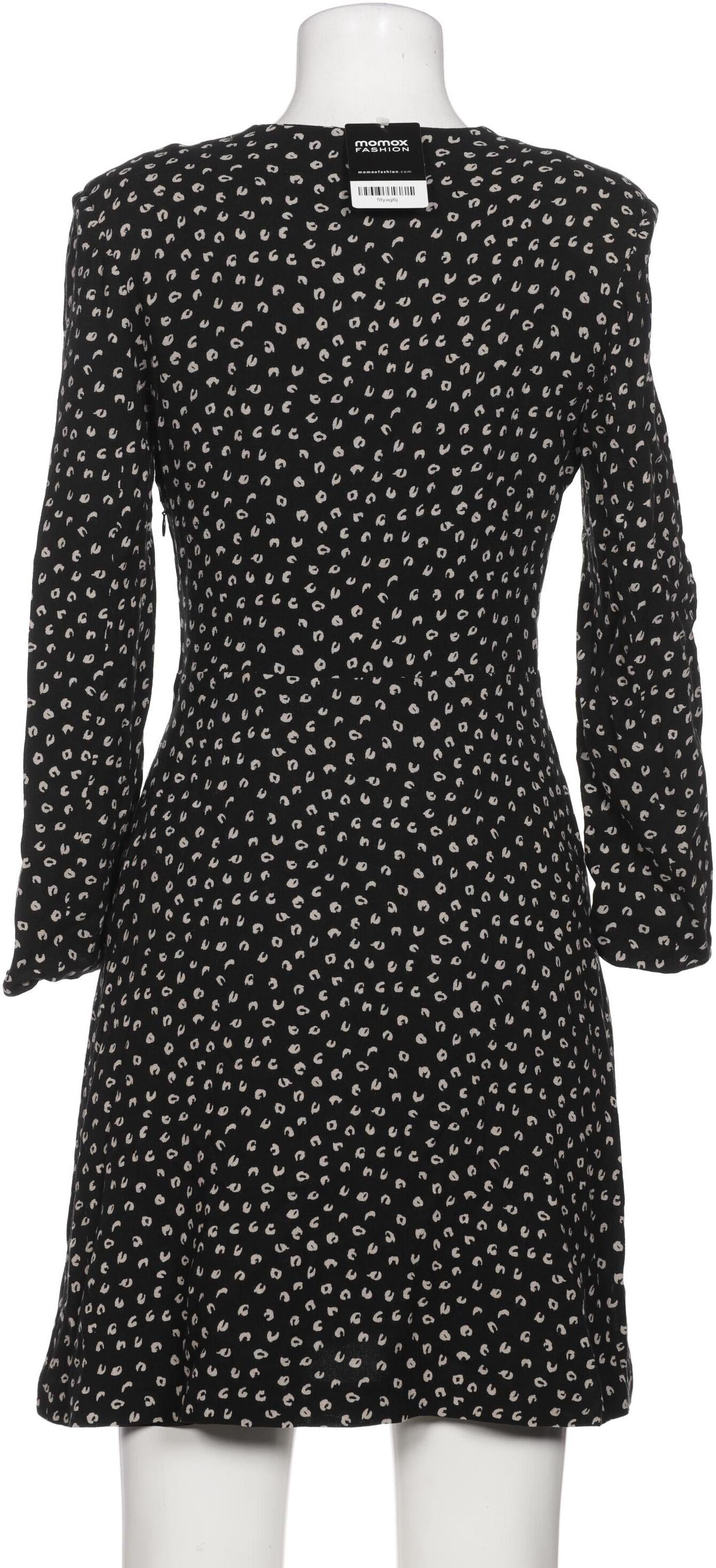 Symantec norton Damen Kleid, Schwarz, Gr. EU 36 (IT 42), Viskose / Wolle - Second Hand