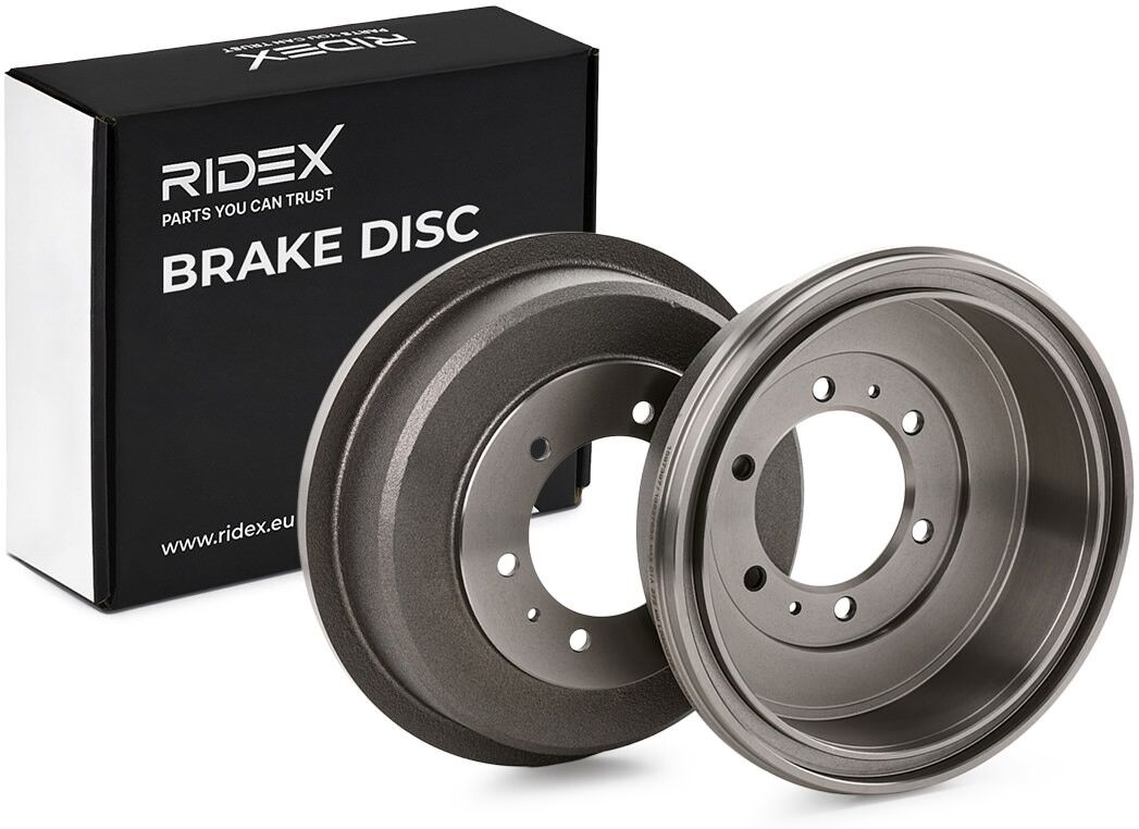 RIDEX 123B0124 Bremstrommel