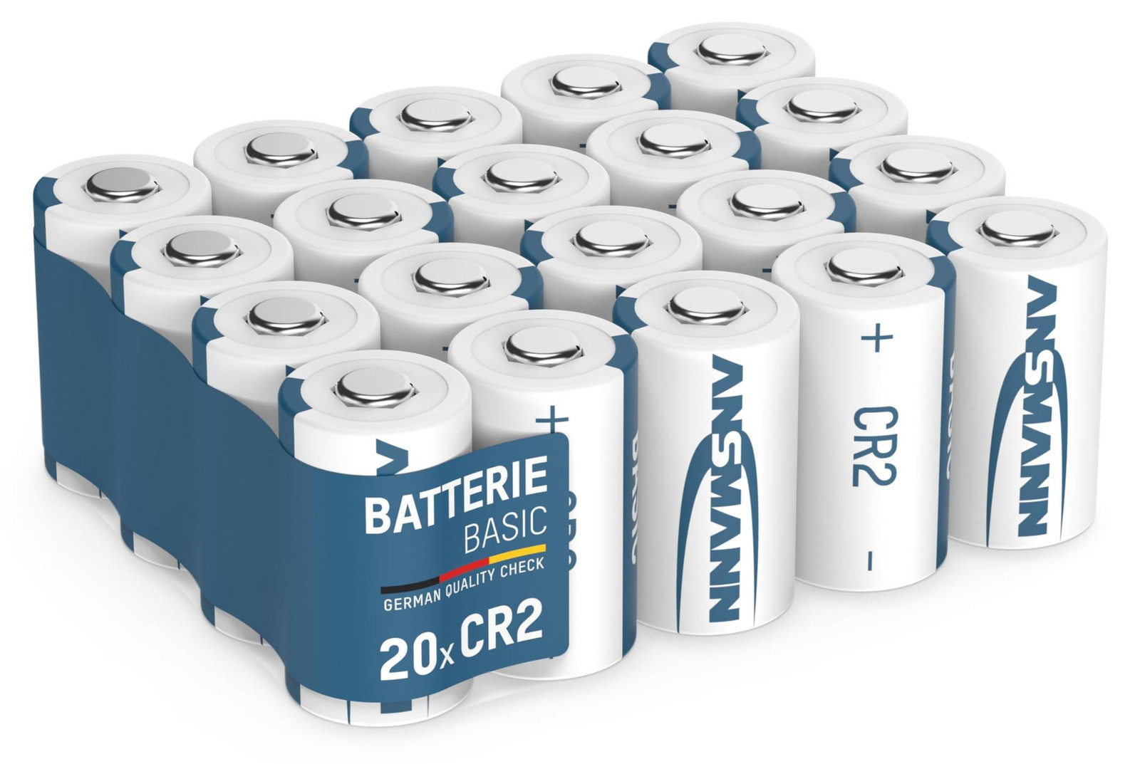 ANSMANN CR2 3V lithiumbatterijen, 20 stuks
