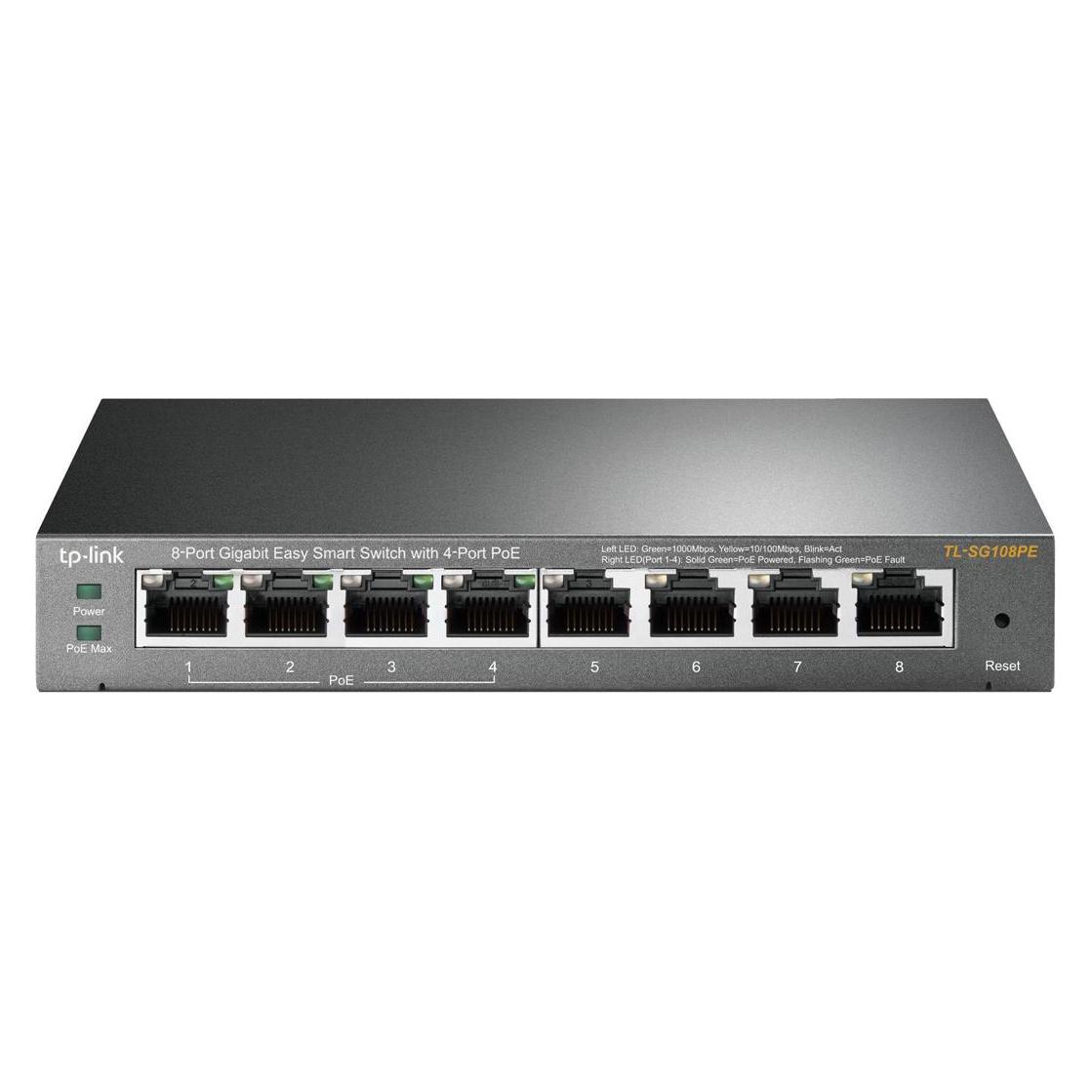 TP-Link Tl-Sg108pe (8 Ports) (TL-SG108PE)