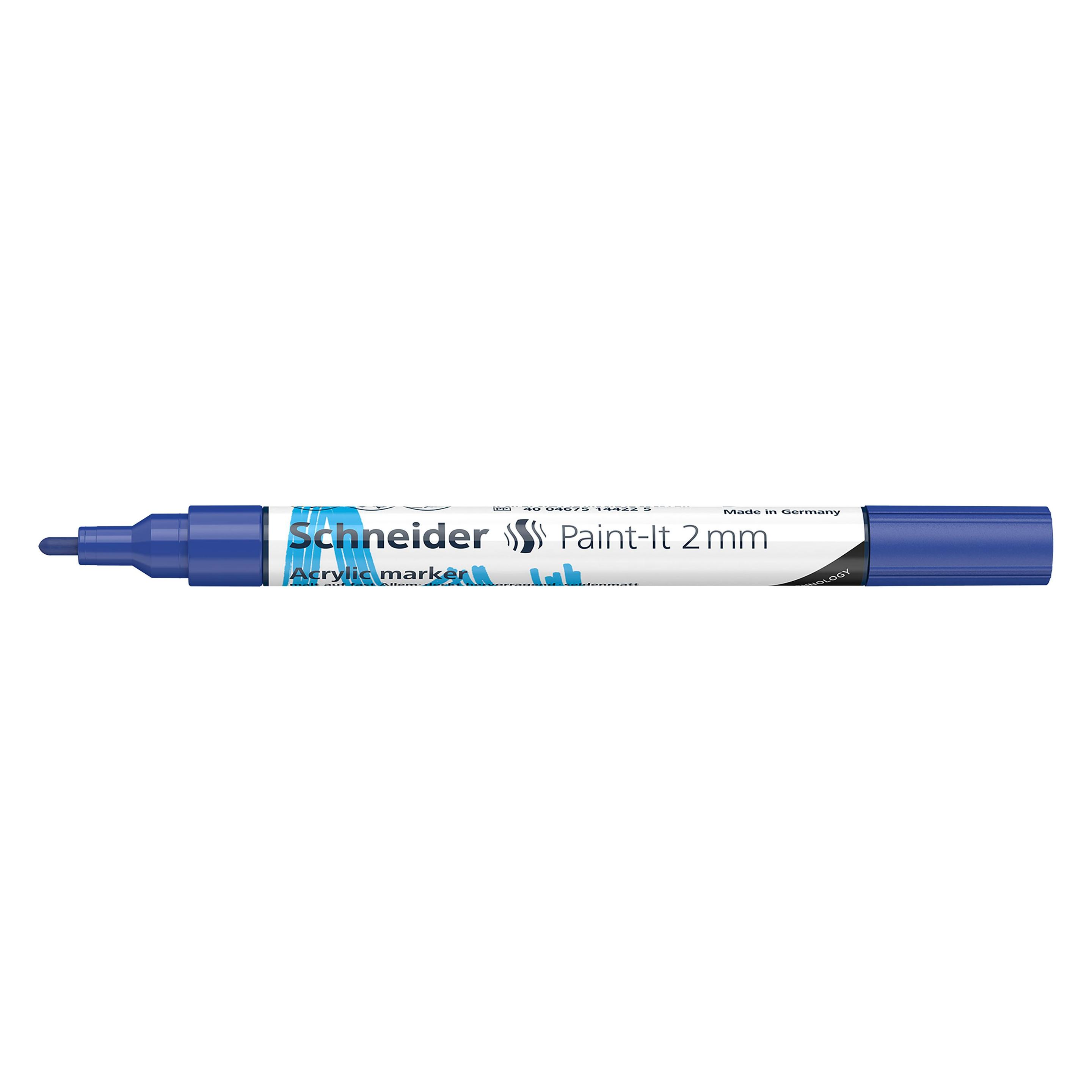 Schneider Acrylmarker Paint-It 310 2mm blau (1x) (120103)