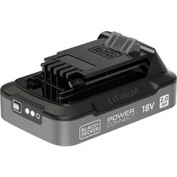 Black & Decker BDL2018S-XJ Werkzeug-Akku 18 V 2 Ah Li-Ion