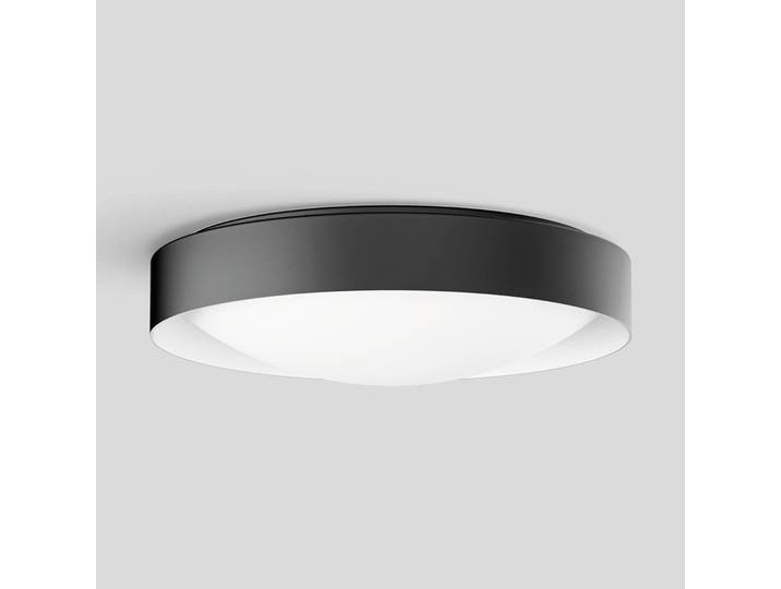BEGA LED Deckenleuchte Studio Line, dimmbar, schwarz, für Flurbereich, Aluminium