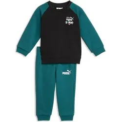 PUMA Kinder Anzug MINICATS SUPER Crew SET INF, Größe 98 in Blau Blau