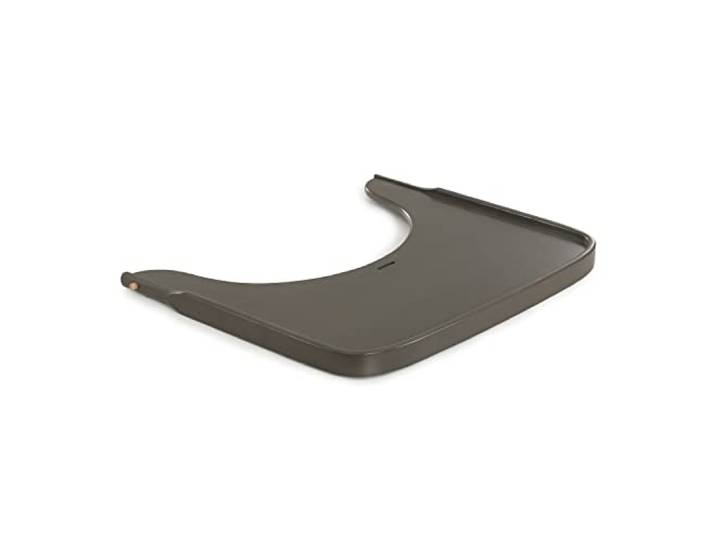 Hauck Essbrett & Tisch aus Holz für Alpha Hochstühle (Wooden Tray) - Charcoal