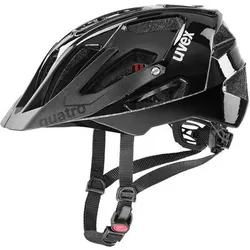 UVEX Herren Helm Fahrradhelm Quatro, Größe 52 in Schwarz Schwarz