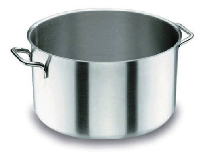Lacor 50046W – 45 cm hoher Topf, Edelstahl wagner Profi-Küche Qualität Aus lebensmittelechtem Edelstahl gefertigt; hohe Korrosionsbeständigkeit und Haltbarkeit im täglichen Gebrauch
