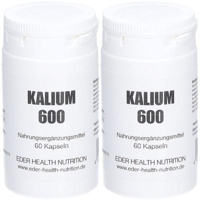 Kalium 600 Kapseln 2x 2x60 St